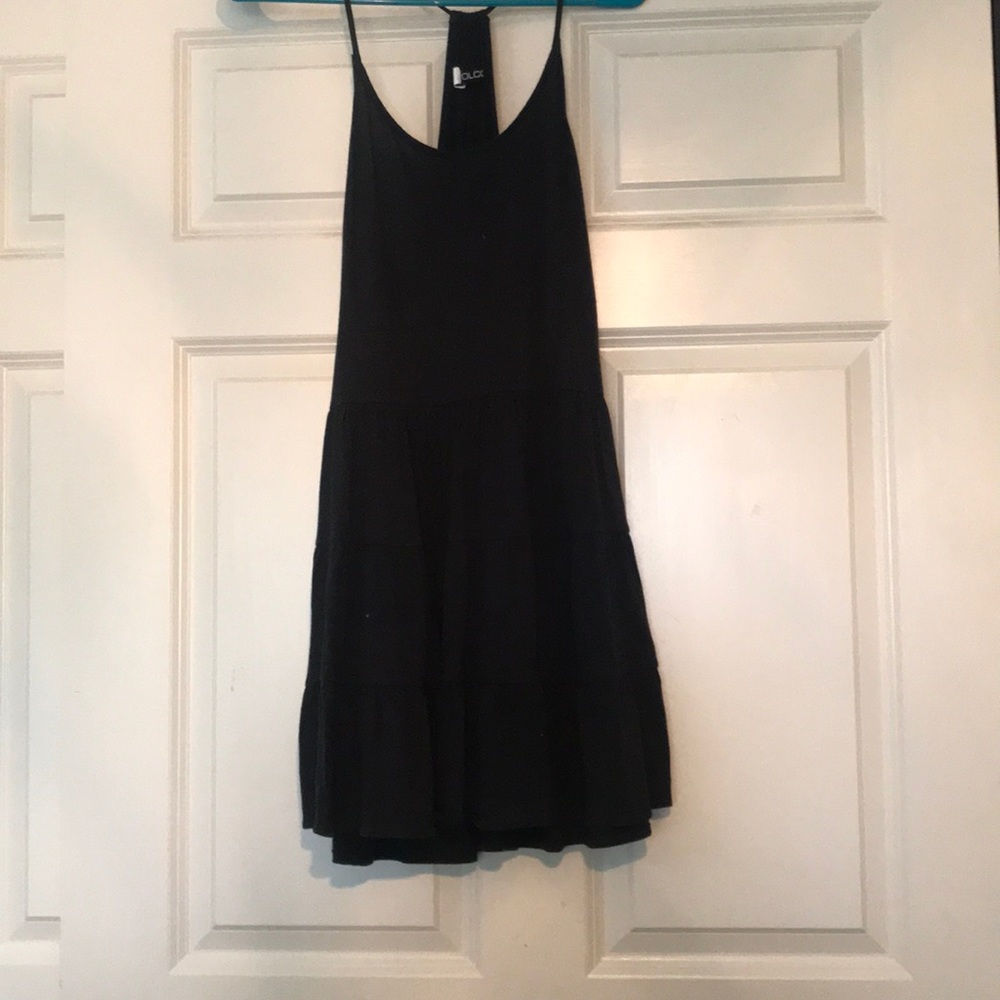 Black skater dress